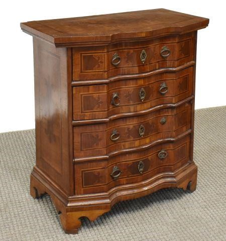 ITALIAN PATCHWORK MARQUETRY BEDSIDE 3c22f3