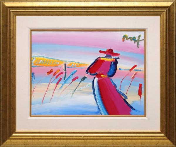 PETER MAX (B. 1937) LITHOGRAPH WITH