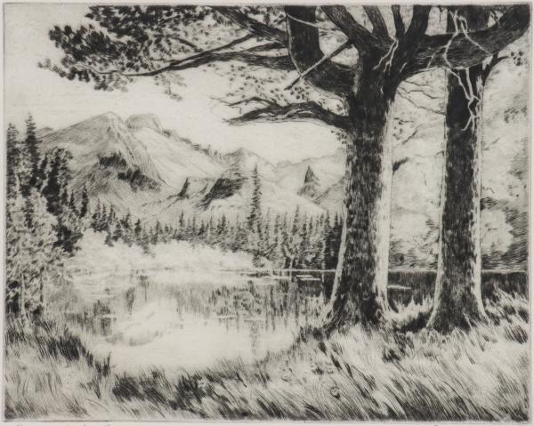 LYMAN BYXBE (1886-1980) PENCIL