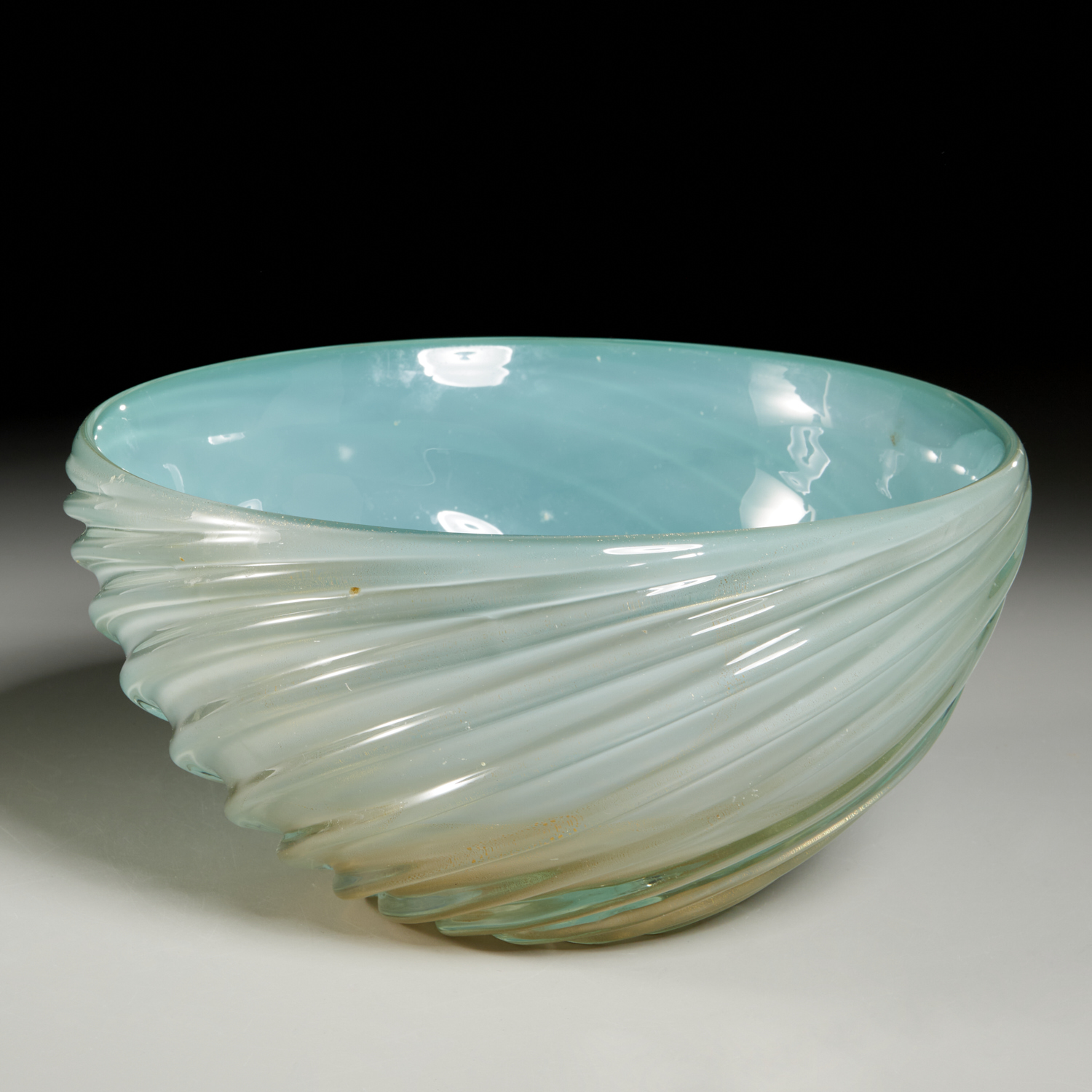 SEGUSO MURANO GLASS BOWL Mid 20th c.,