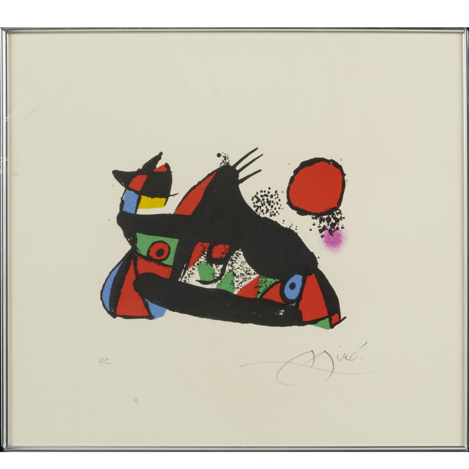 JOAN MIRO (AFTER), LITHOGRAPH IN