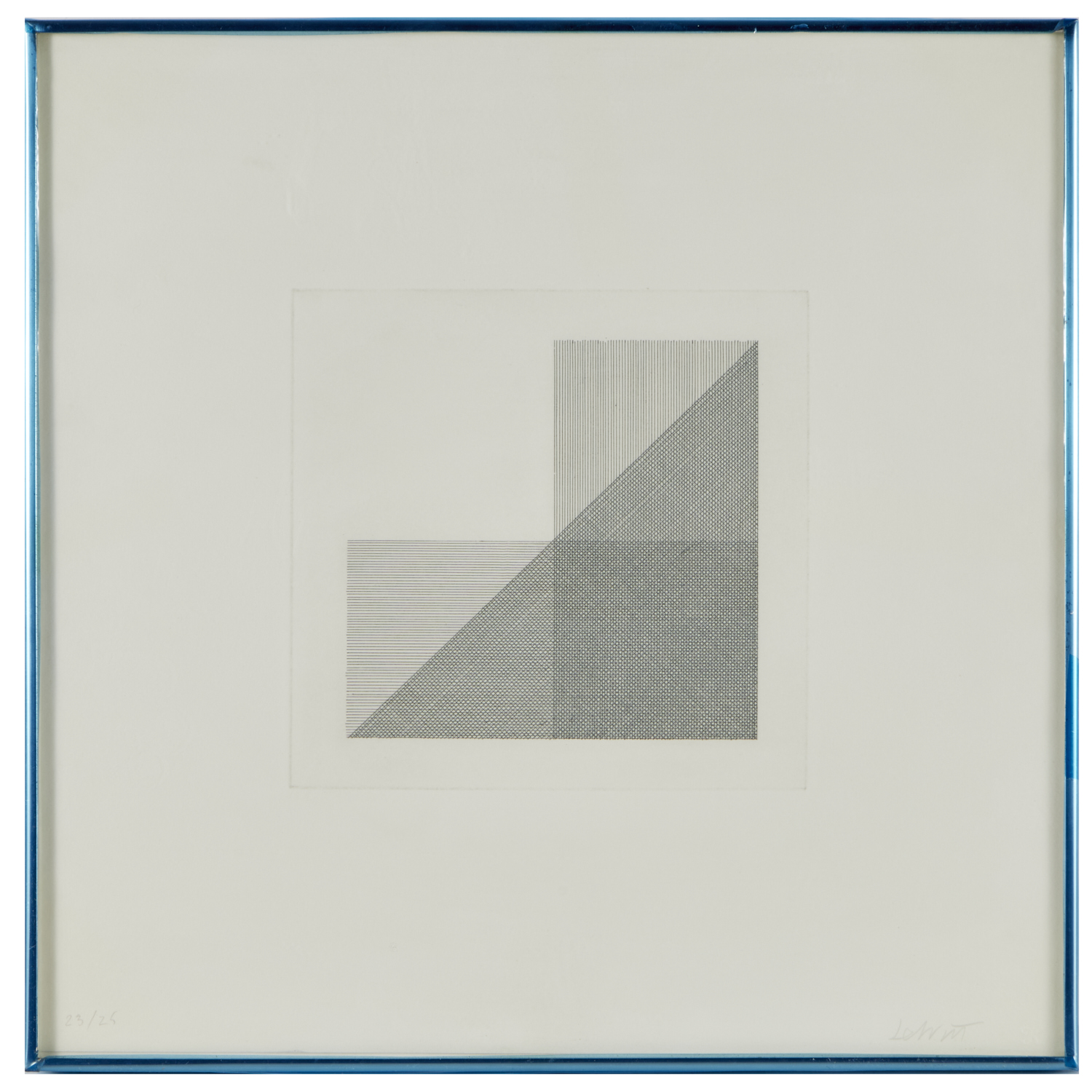 SOL LEWITT ETCHING 1971 Sol Lewitt 3c257d