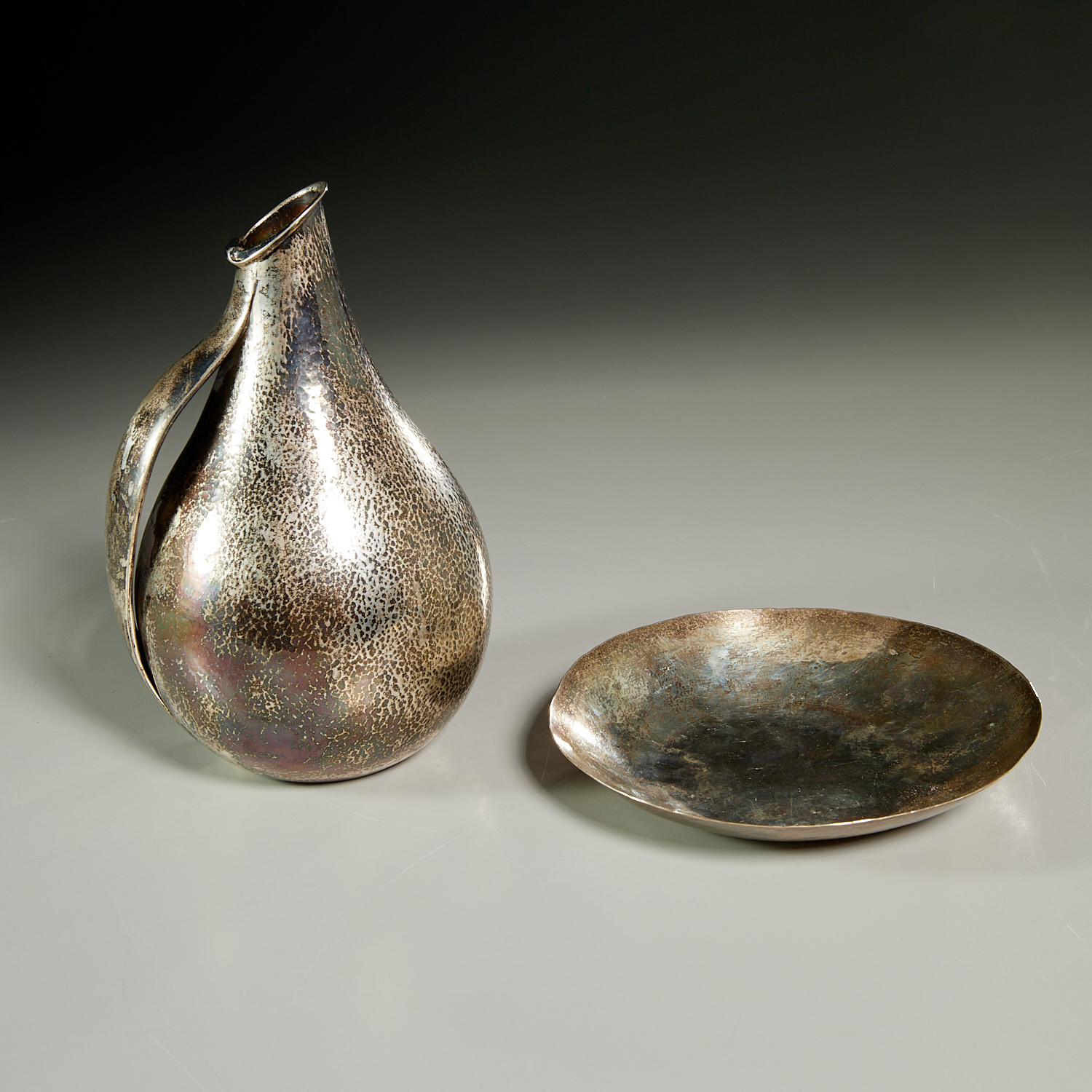 LUIGI GENAZZI, HAMMERED SILVER