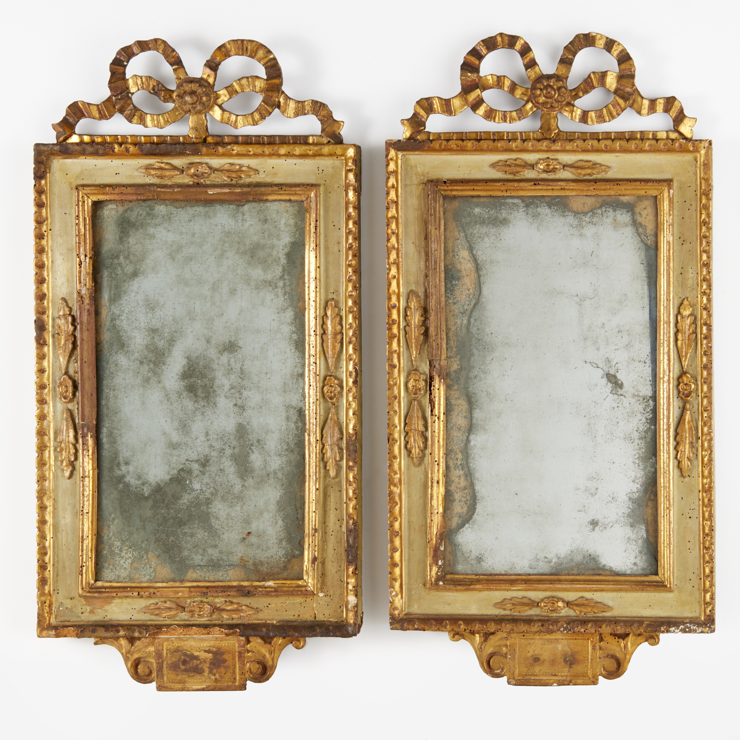 PAIR ITALIAN NEOCLASSIC GILT AND 3c268c