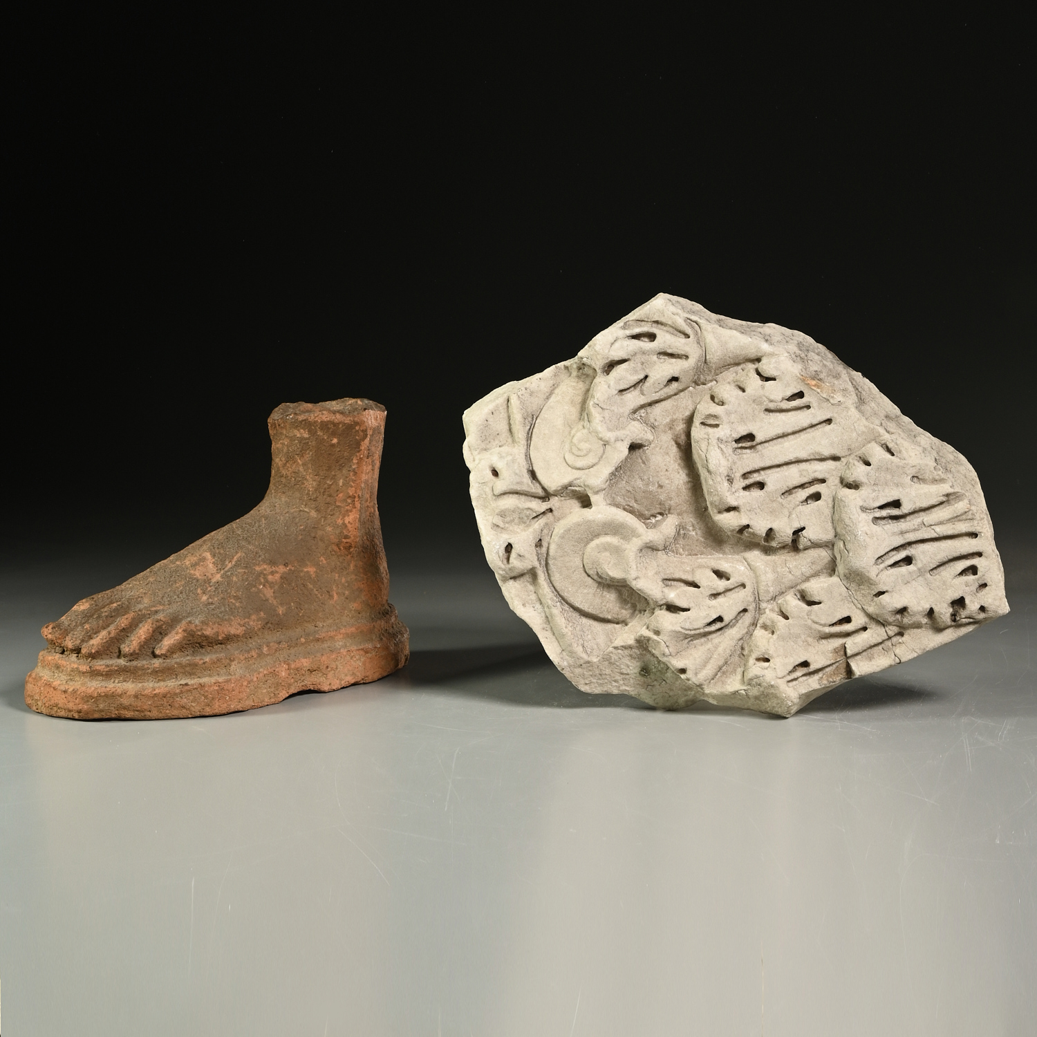 (2) CLASSICAL GRECO-ROMAN STYLE ARTIFACTS