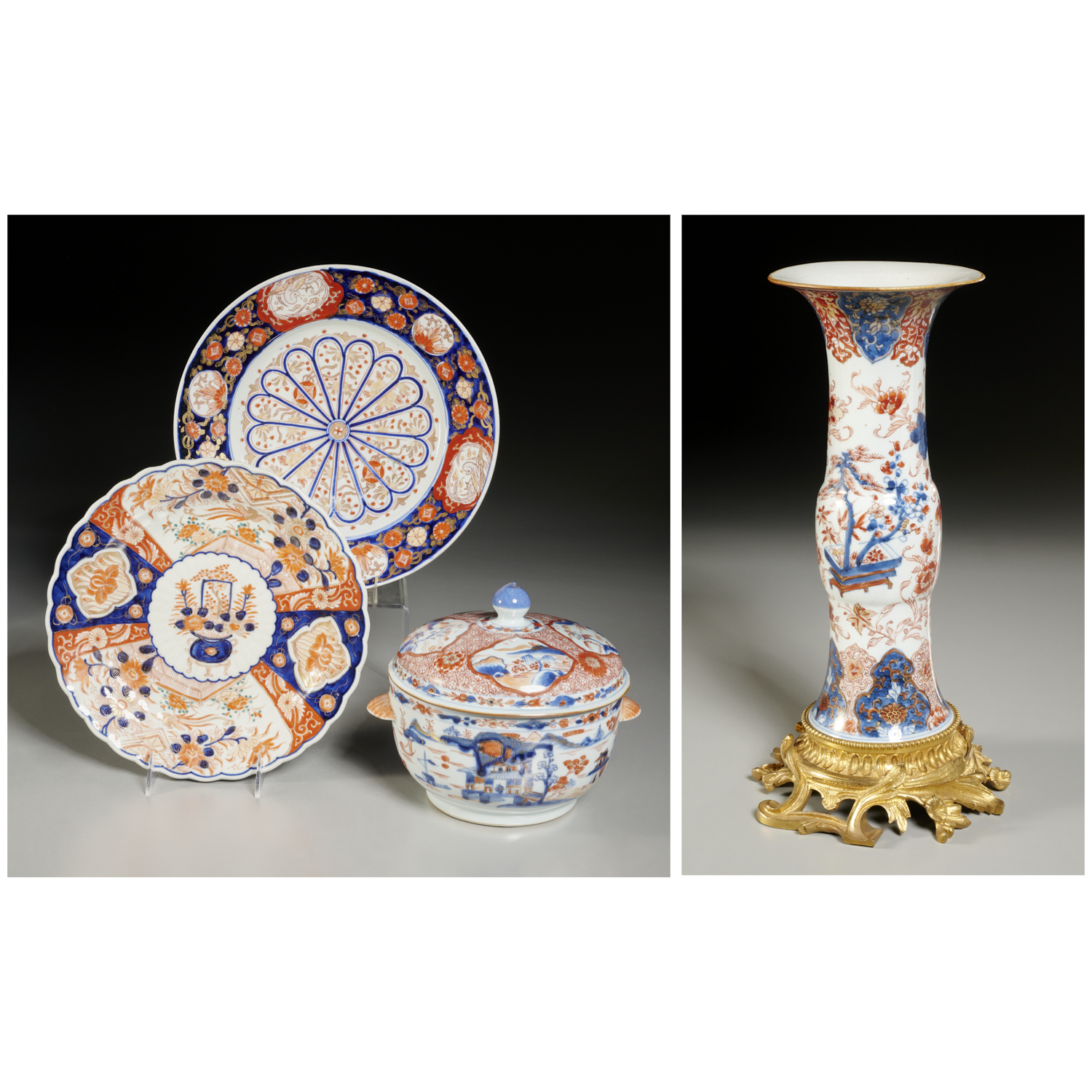 NICE IMARI PORCELAINS GROUP, INCL.