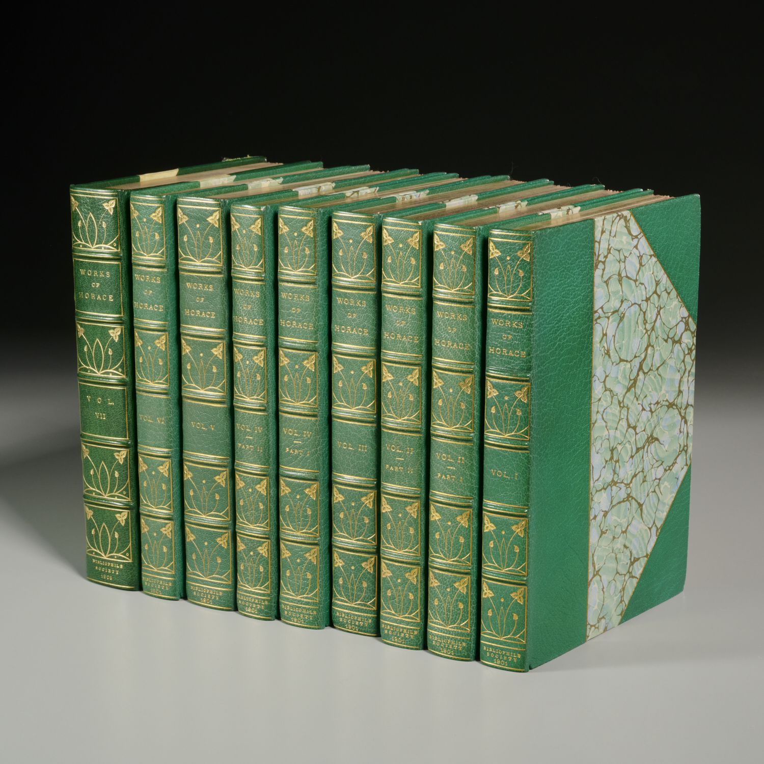 WORKS OF HORACE, BIBLIOPHILE SOCIETY,