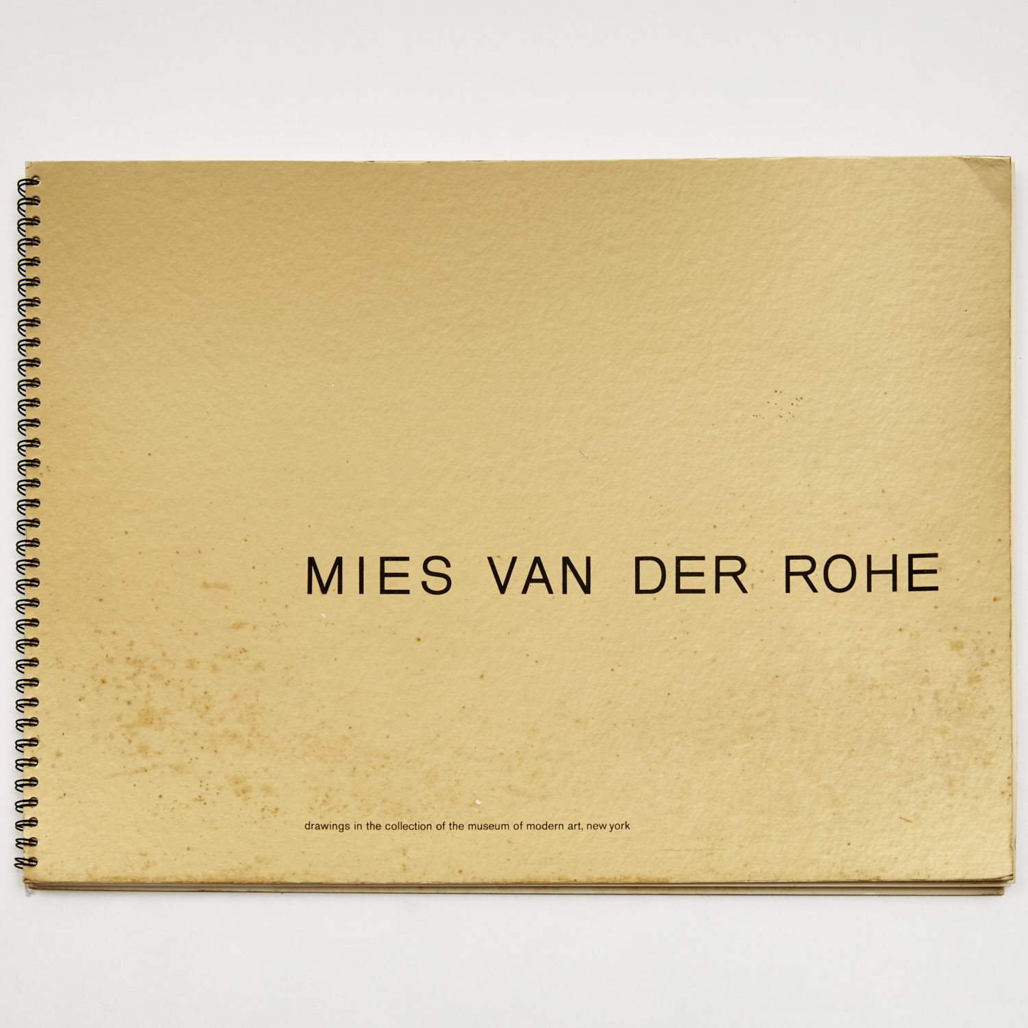 MIES VAN DER ROHE MOMA DRAWINGS  3c27ff