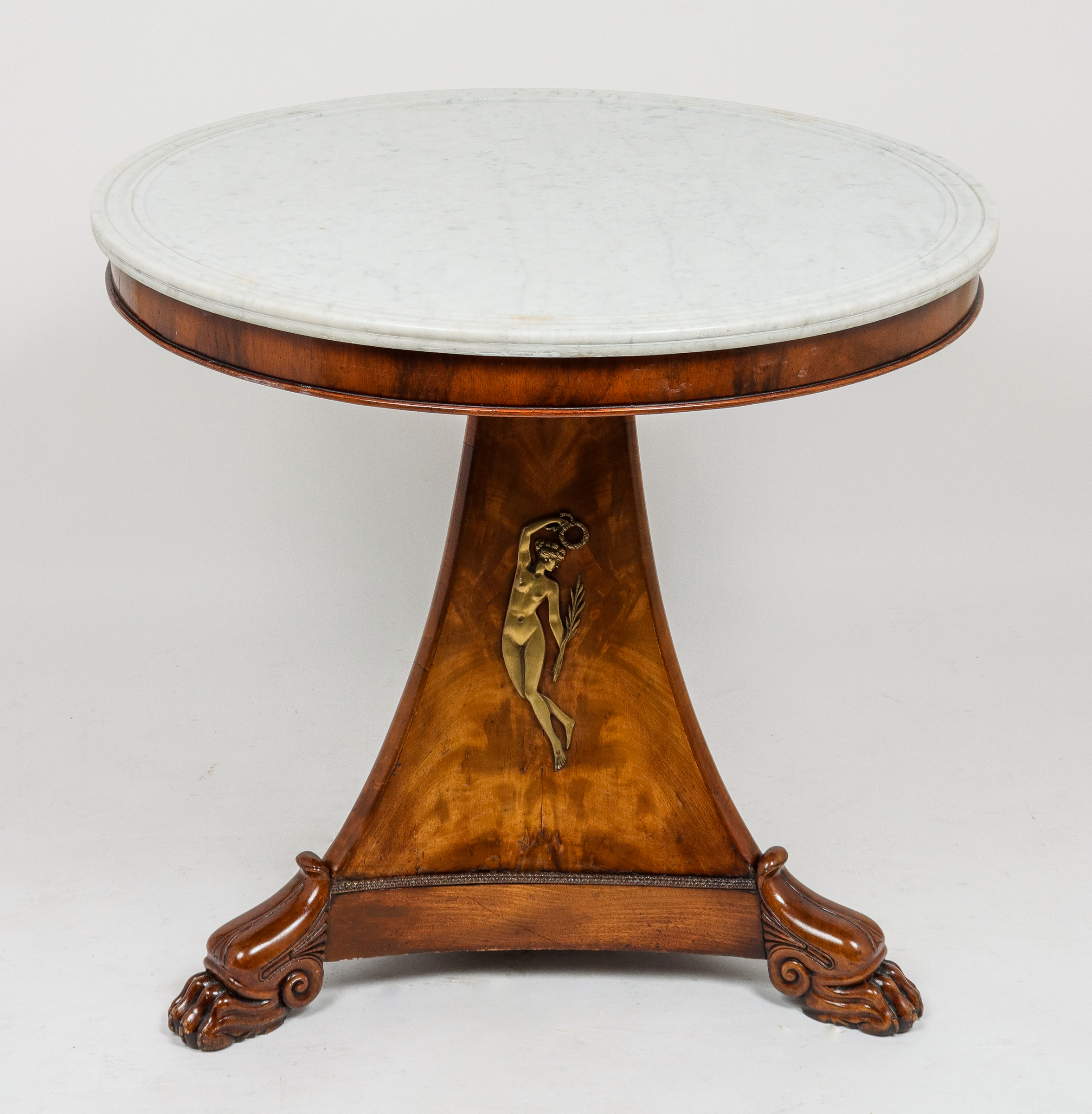 FRENCH LOUIS PHILIPPE MARBLE TOP 3c2846