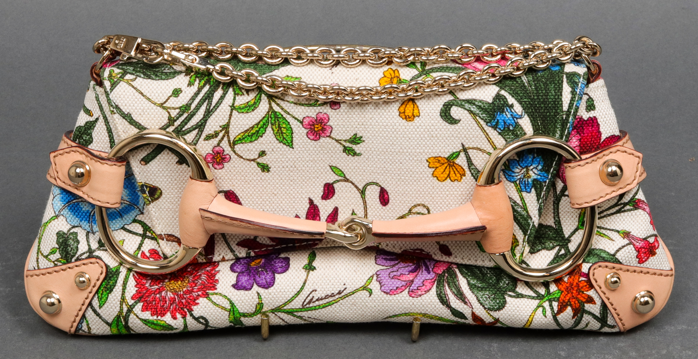 GUCCI FLORA HORSEBIT CLUTCH Gucci 3c28a4