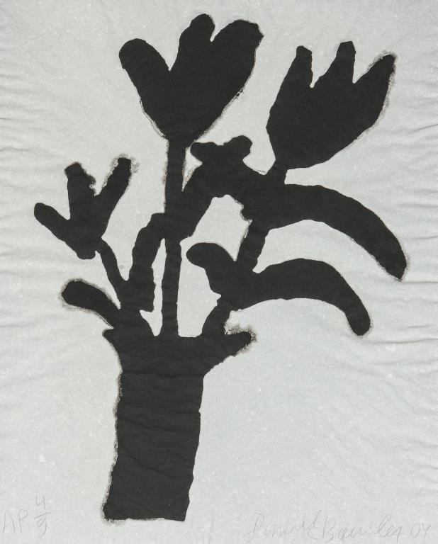 DONALD BAECHLER "FLOWER VASE" INK