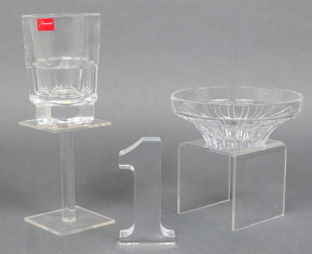 BACCARAT MISC. CRYSTAL DISHES &