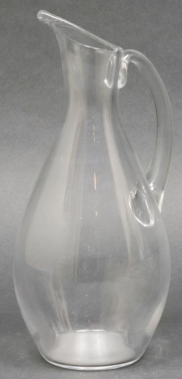 BACCARAT COLORLESS GLASS PITCHER