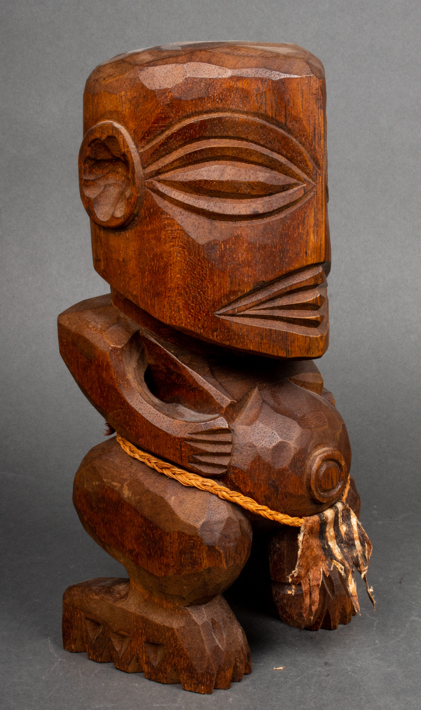 AFRICAN CARVED WOOD FERTILITY FETISH 3c2abd