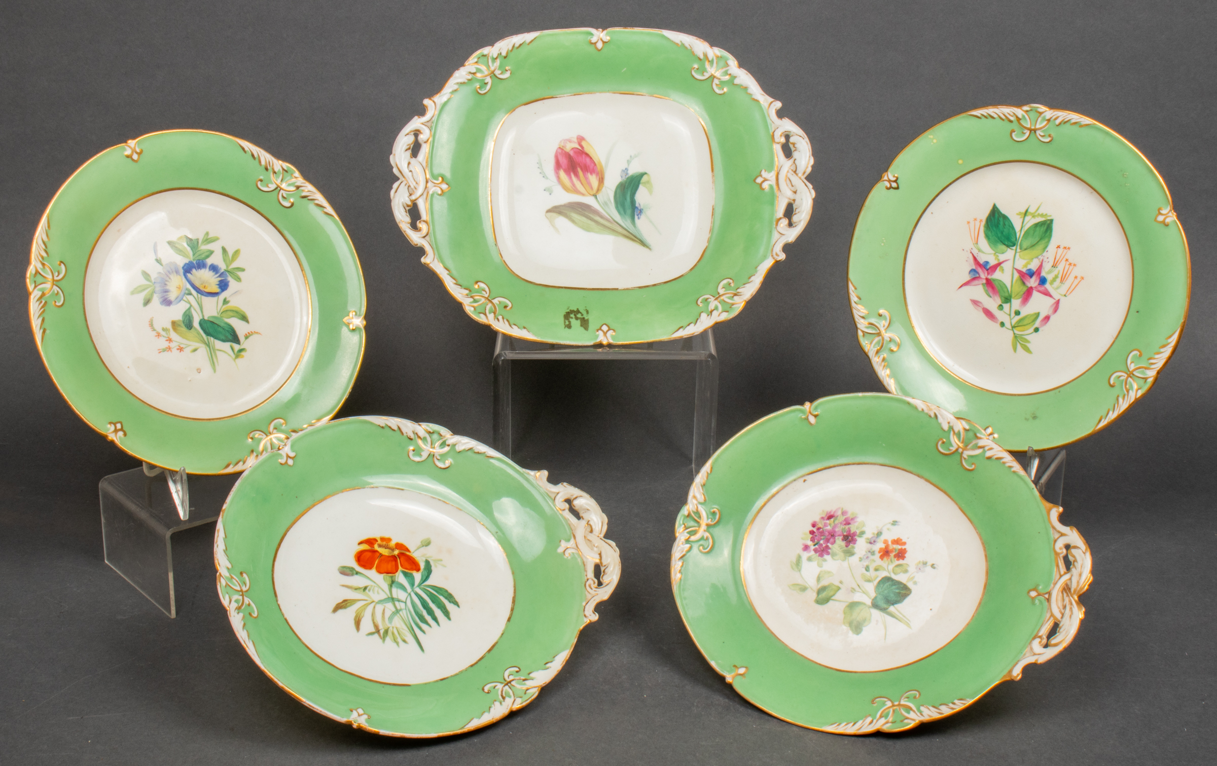 CONTINENTAL HAND PAINTED PORCELAIN 3c2af5