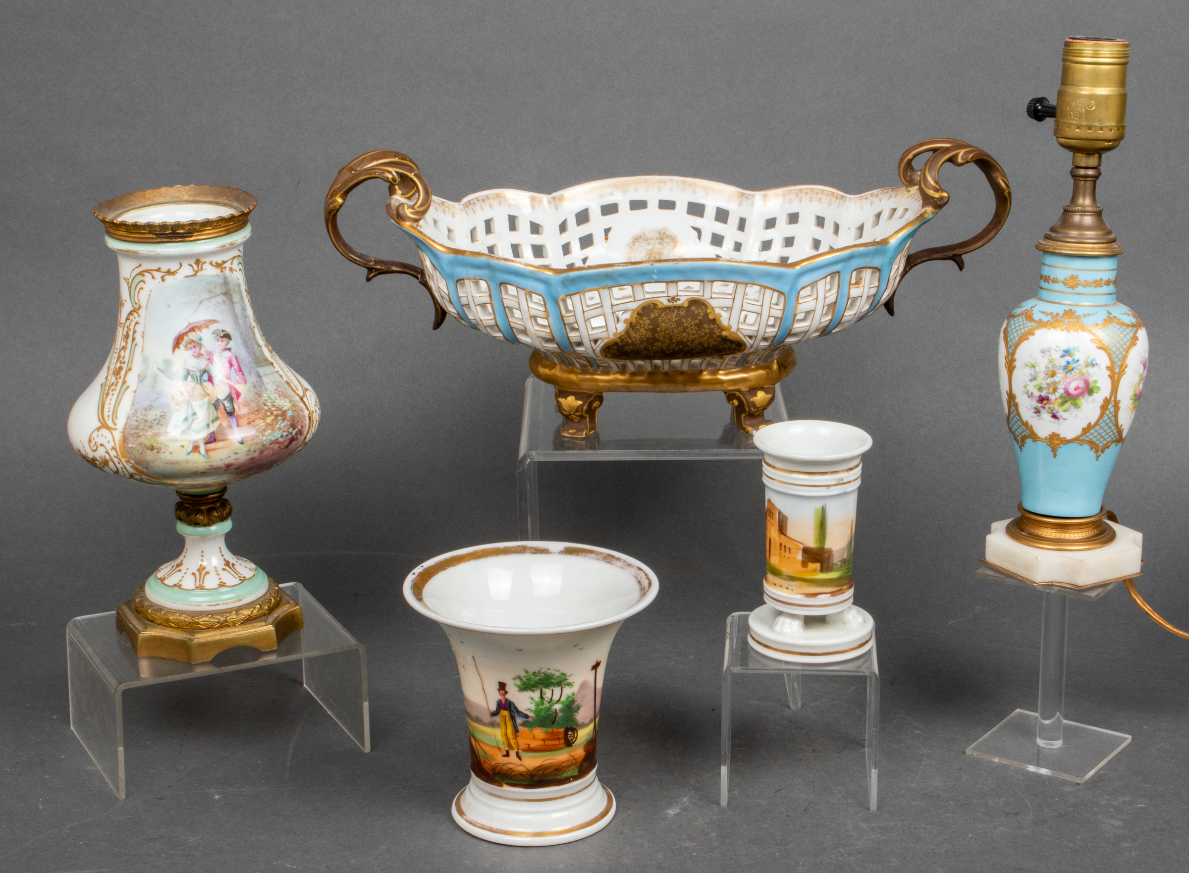 ASSORTED CONTINENTAL PORCELAIN