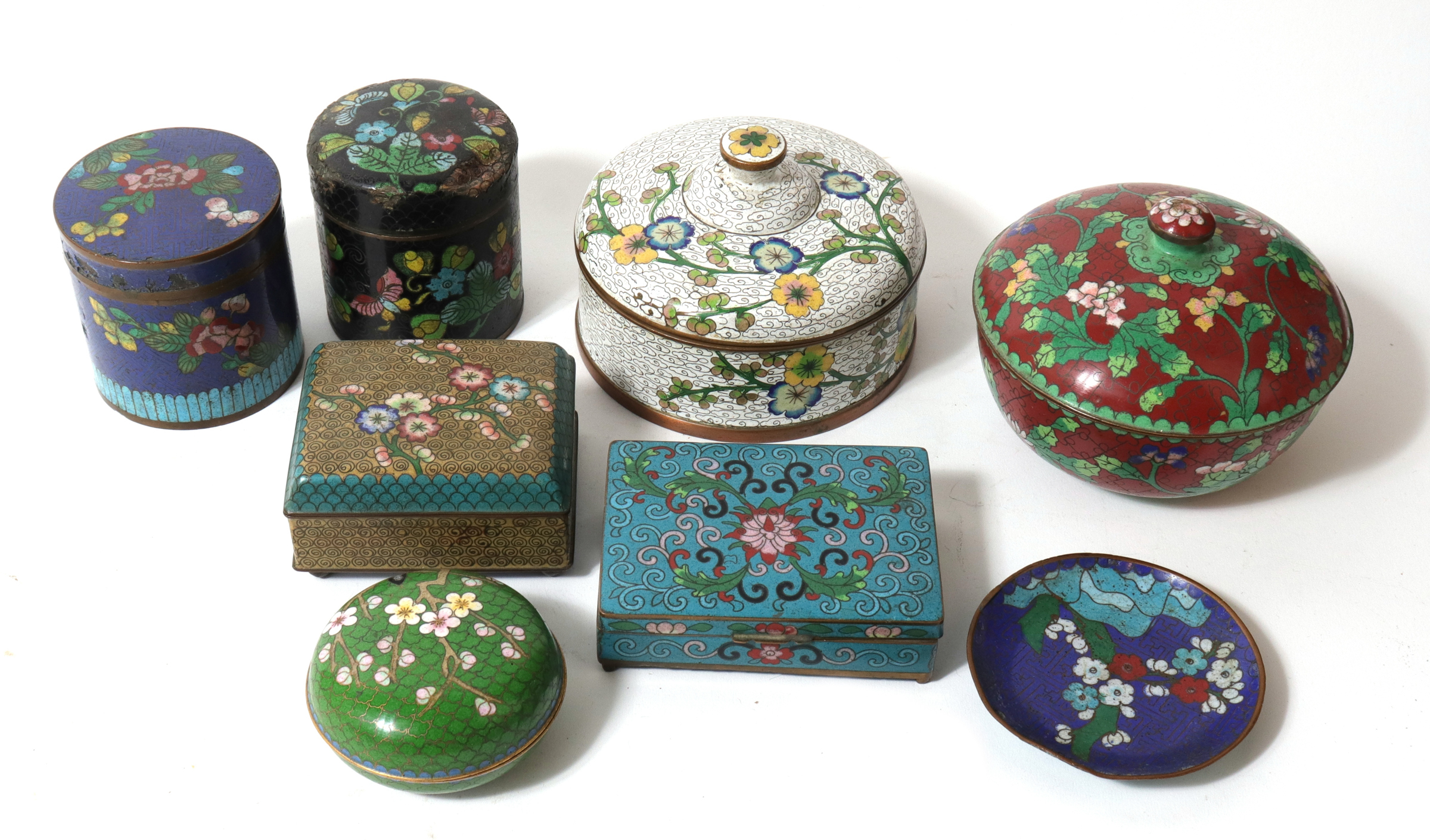 CHINESE CLOISONNE ENAMEL ARTICLES  3c2b0a