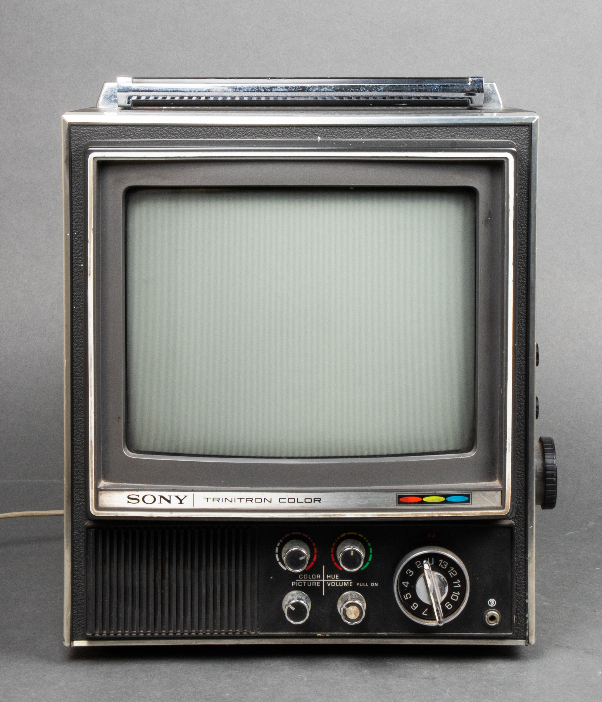 SONY TRINITRON COLOR TV RECEIVER,