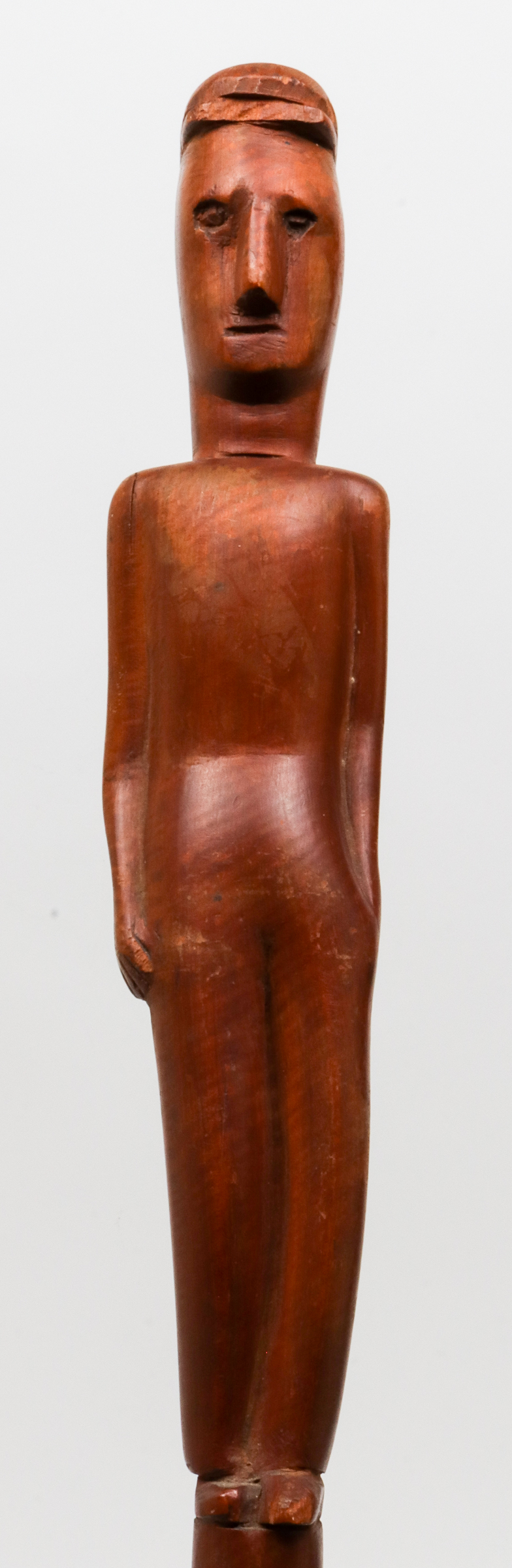 AFRICAN FOLK ART CARVED WOOD FIGURAL