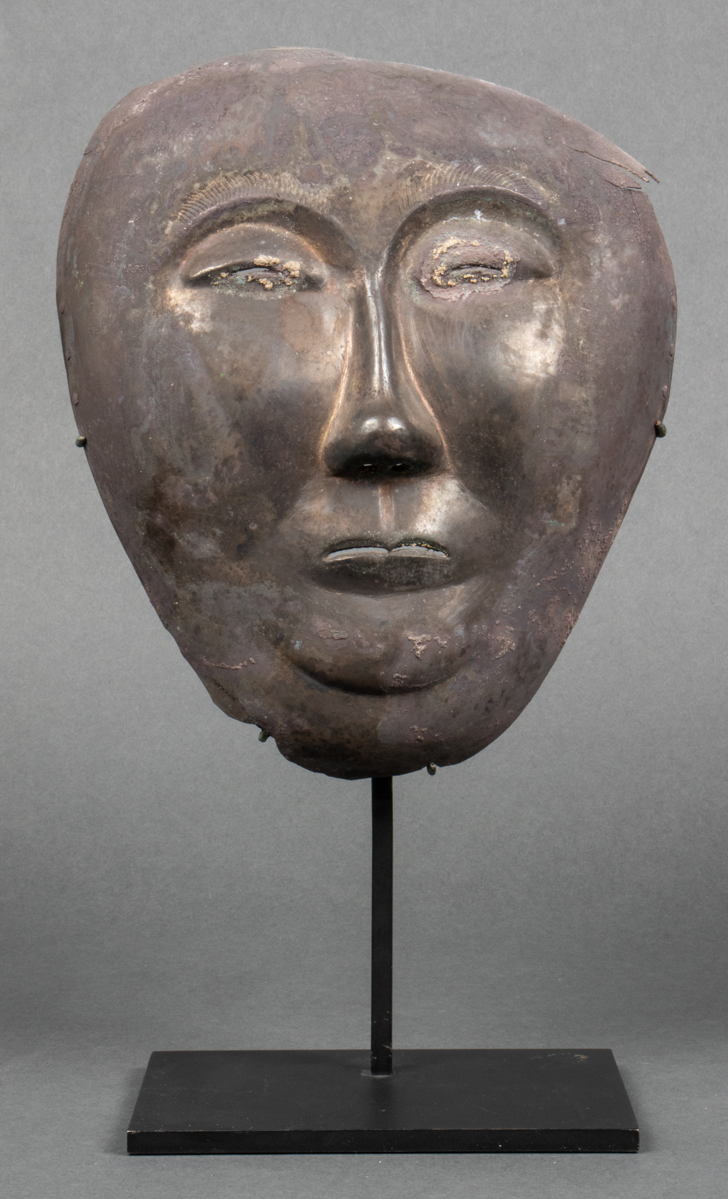 PRIMITIVE RELIEF METAL MASK WITH 3c2ce3