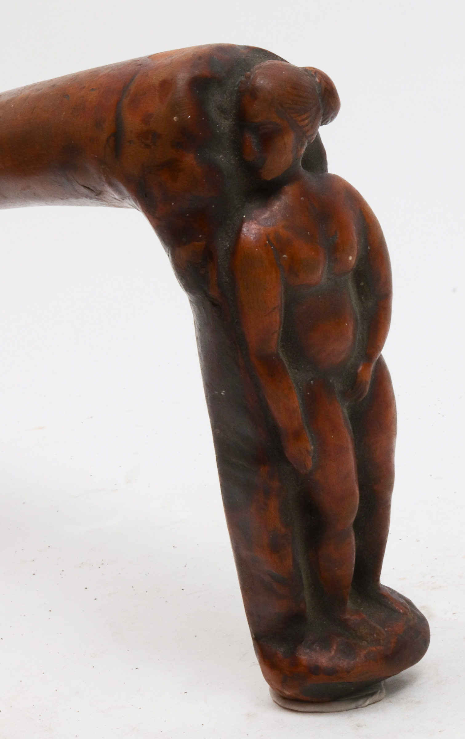 FOLK ART CARVED WOOD EROTIC NUDE 3c2d50