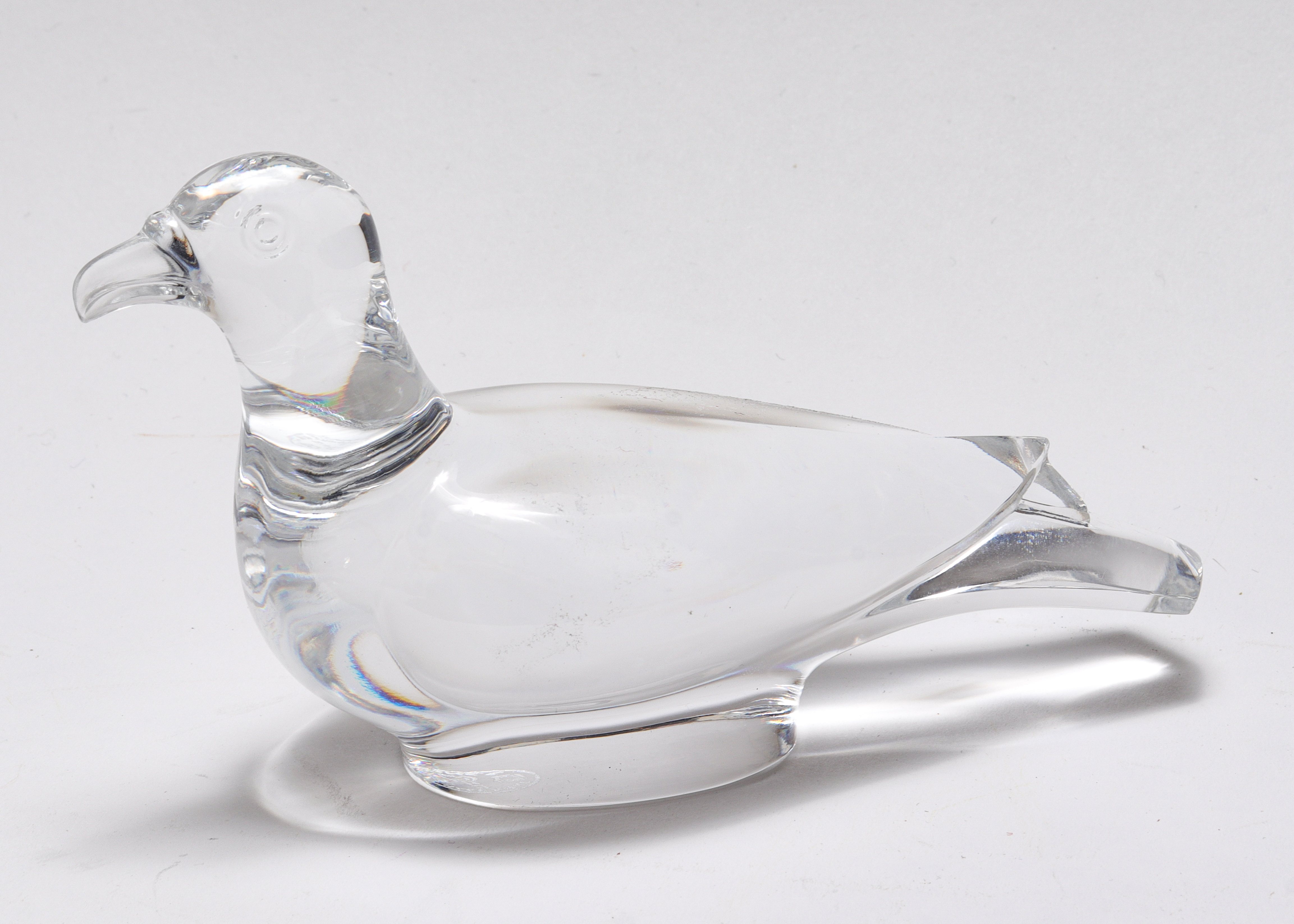 BACCARAT CRYSTAL DUCK PAPERWEIGHT 3c2dd3