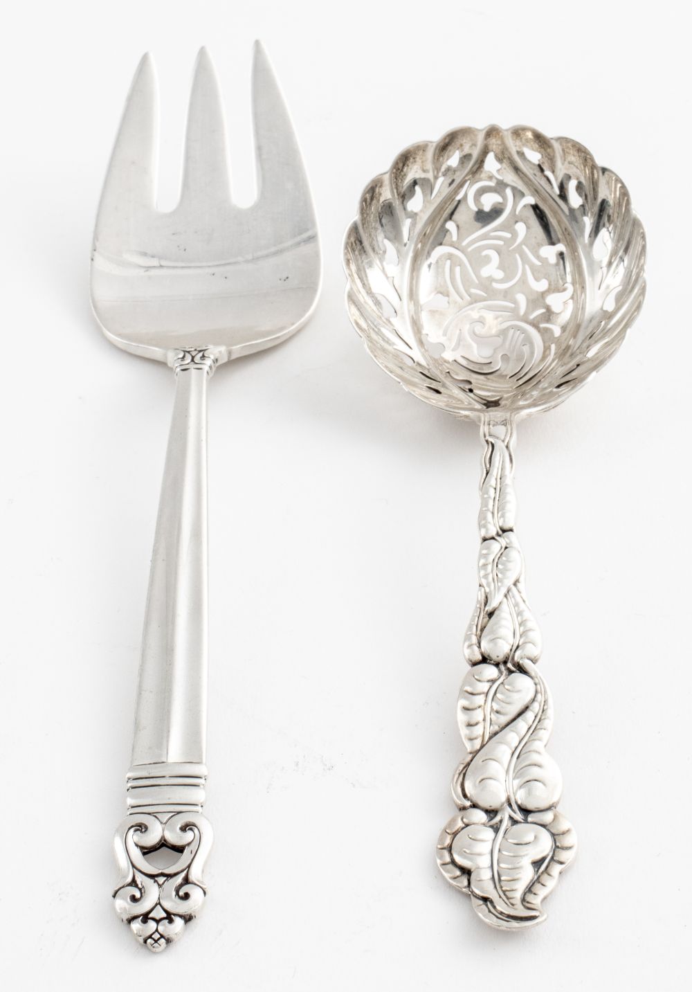 TIFFANY & ROYAL DANISH STERLING SERVING