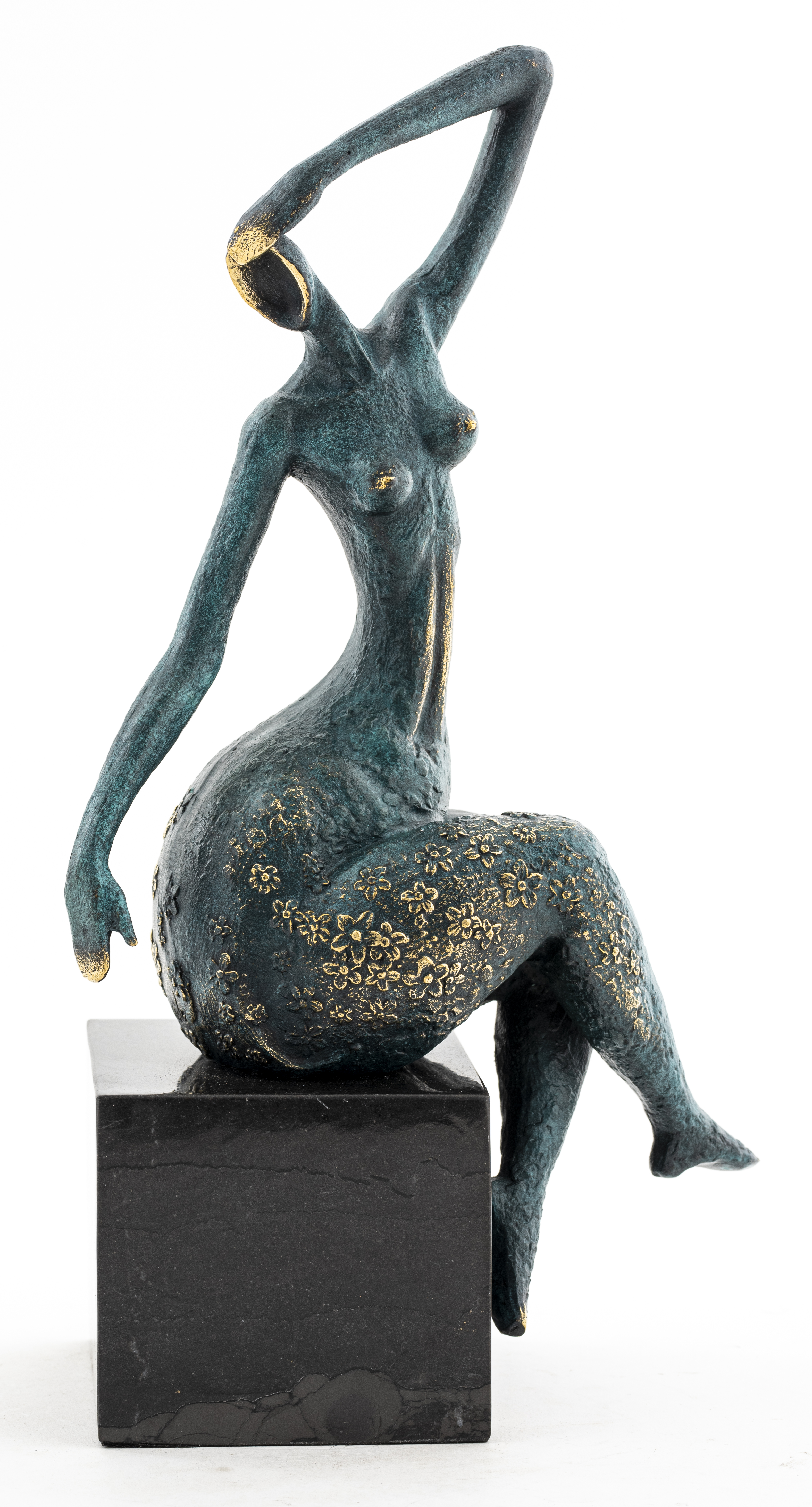 MILO SIGNED MODERN FIGURAL BRONZE 3c57f8