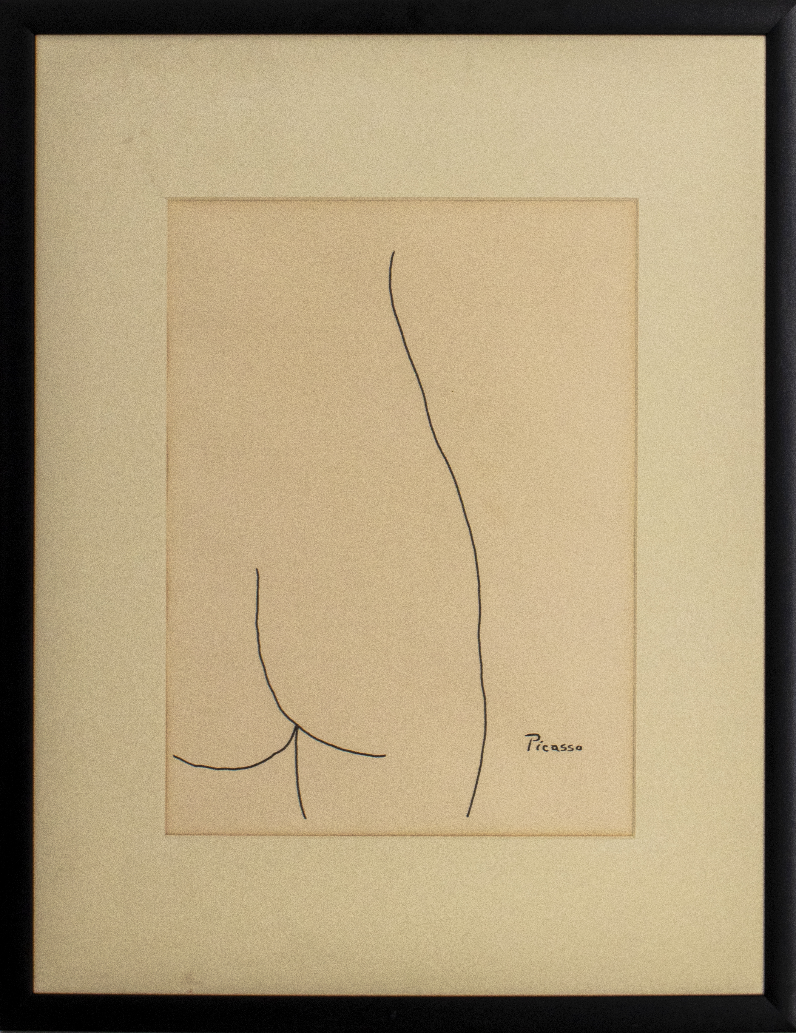 AFTER PICASSO PARTIAL FEMALE FIGURE 3c58a9
