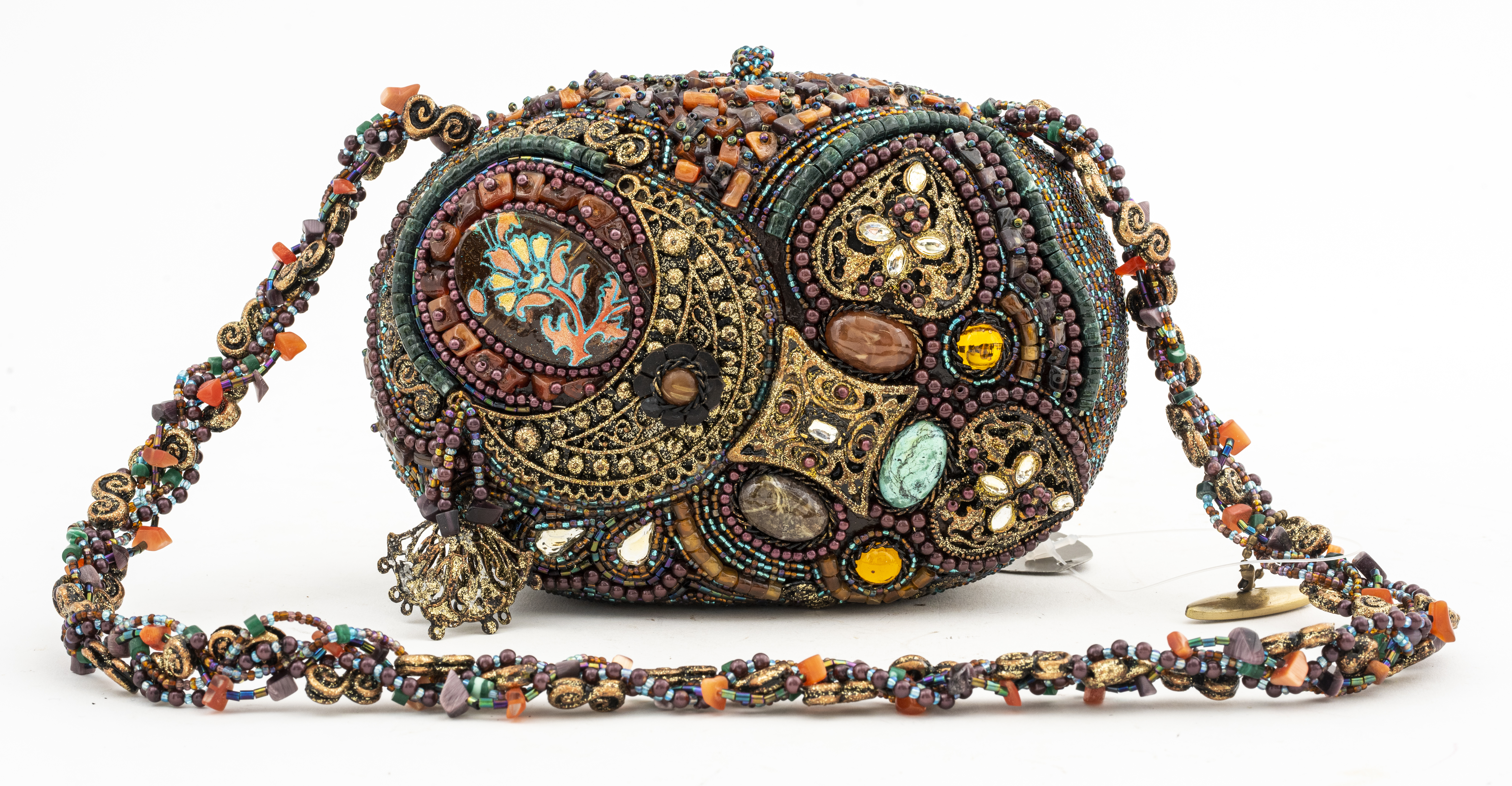 MARY FRANCES EMBELLISHED PURSE