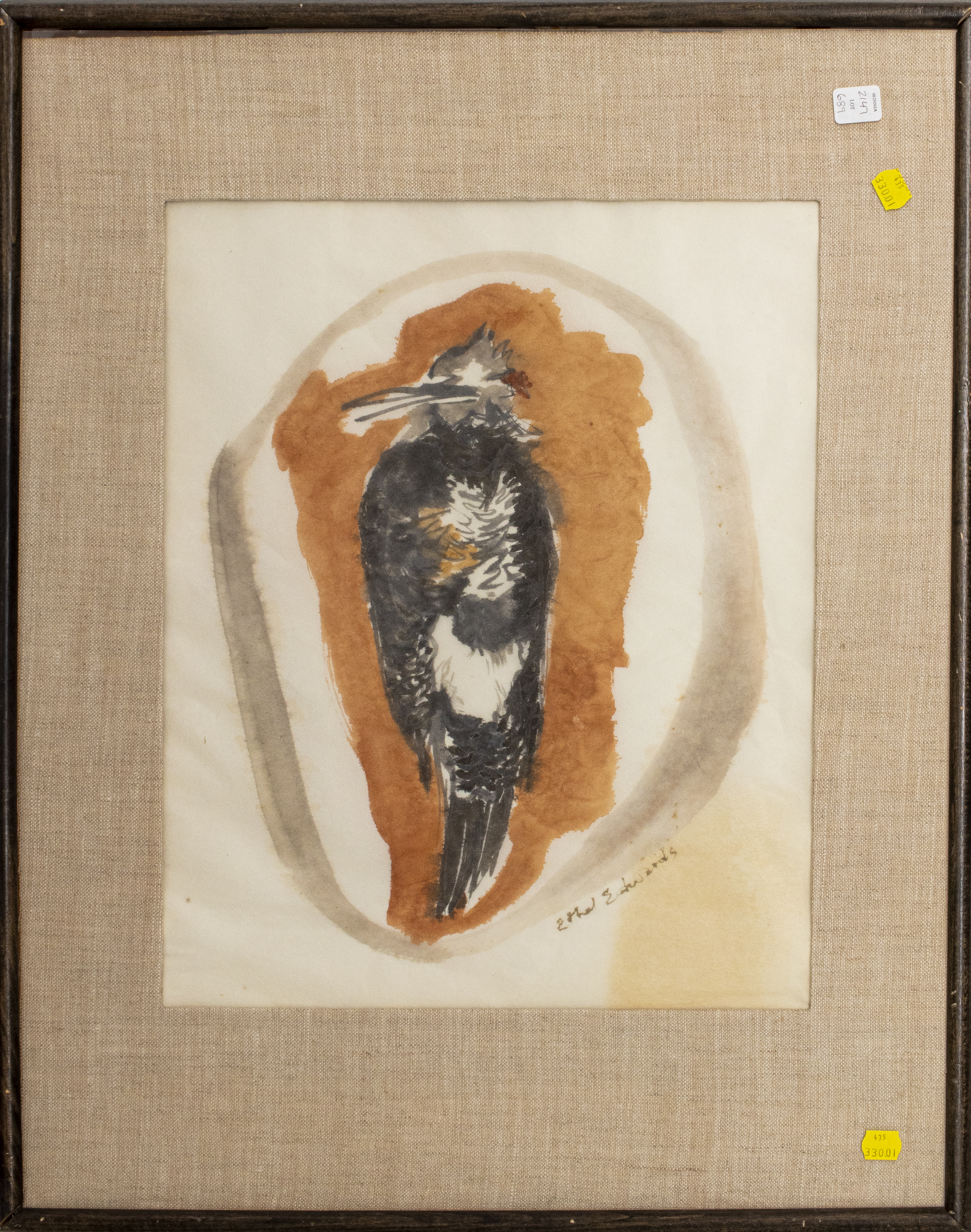 ETHEL EDWARDS ABSTRACT FIGURAL 3c5906