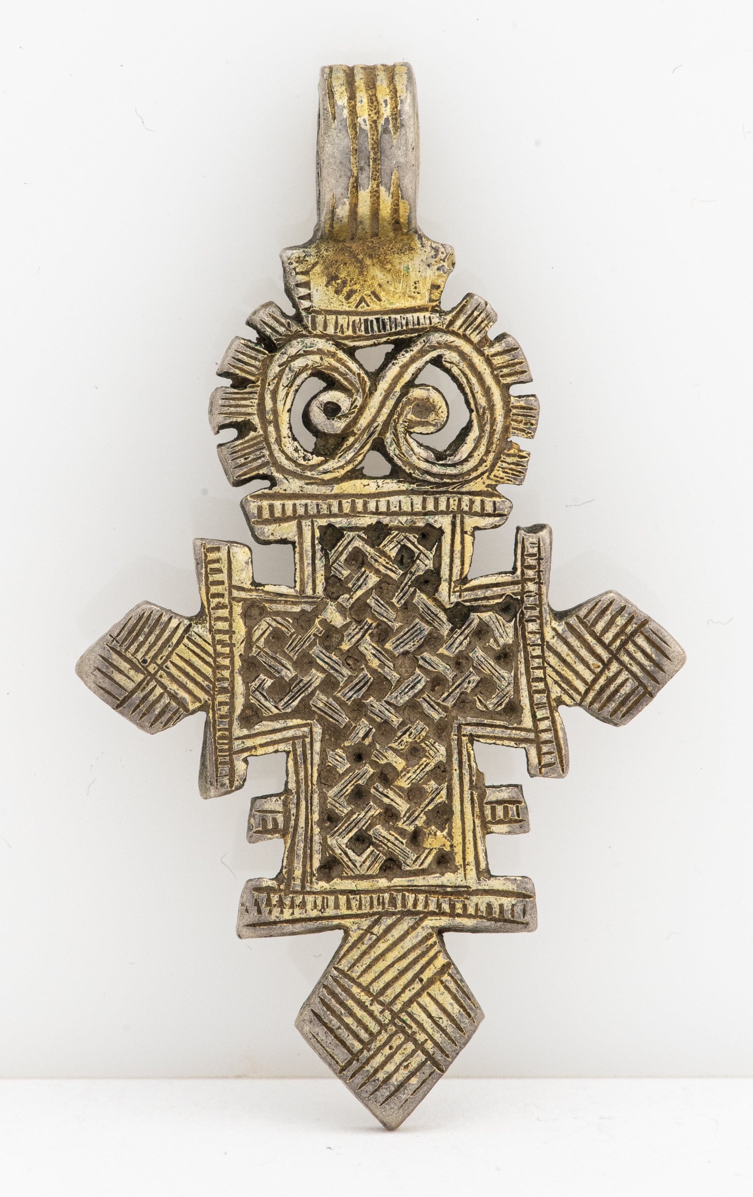 VINTAGE ETHIOPIAN SILVER COPTIC