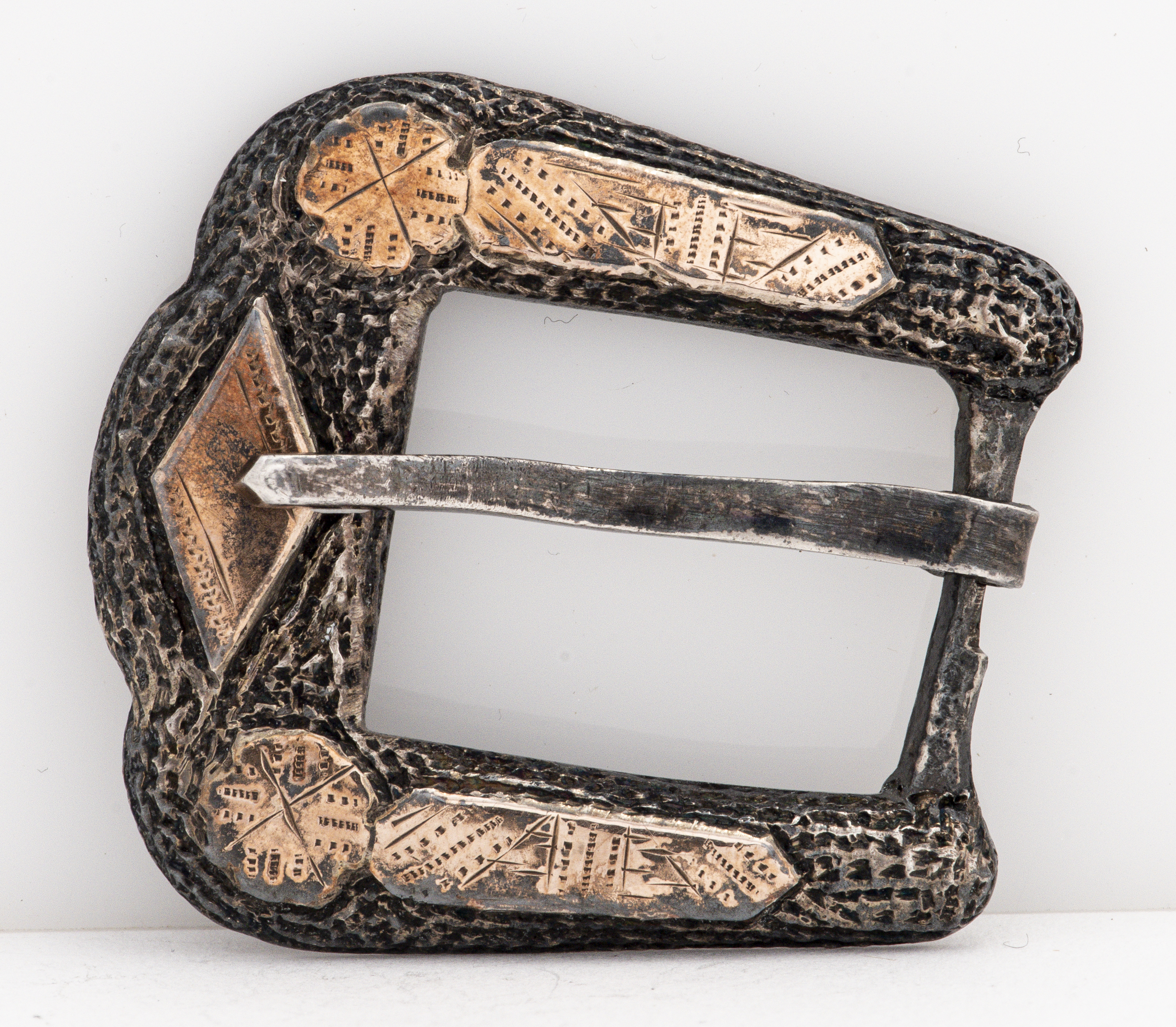 VINTAGE MEXICAN SILVER 970 BUCKLE