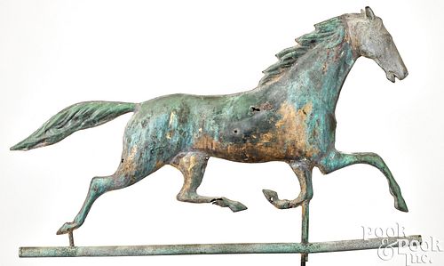 SWELL BODIED COPPER RUNNING HORSE 3c5c43