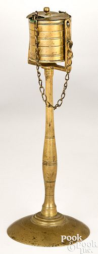 BRASS KETTLE LAMP PENCIL DATED 3c5c8f