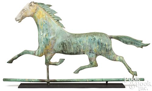SWELL BODIED COPPER RUNNING HORSE 3c5c96