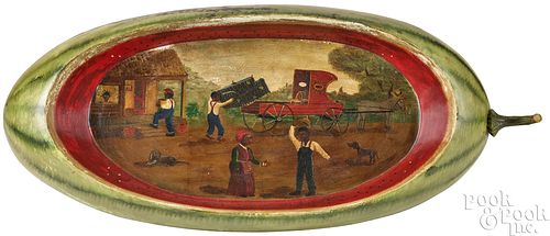 FRANK S FINNEY FOLK ART WATERMELONFrank 3c5d65