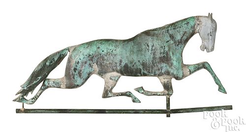 SWELL BODIED COPPER RUNNING HORSE 3c5d76