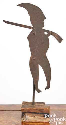 SHEET IRON HESSIAN SOLDIER WEATHERVANE  3c5e1d