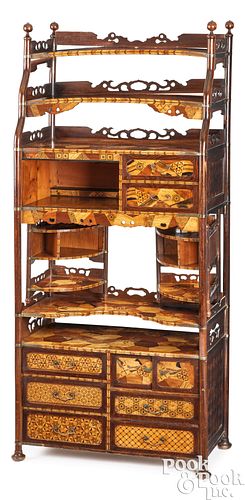 JAPANESE PARQUETRY CABINETJapanese 3c5e7a