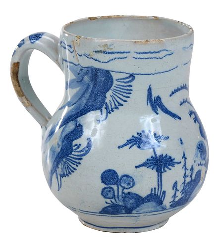 ENGLISH DELFTWARE BLUE AND WHITE