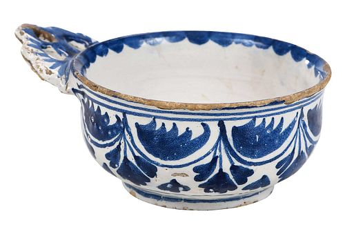 ENGLISH DELFTWARE BLUE AND WHITE