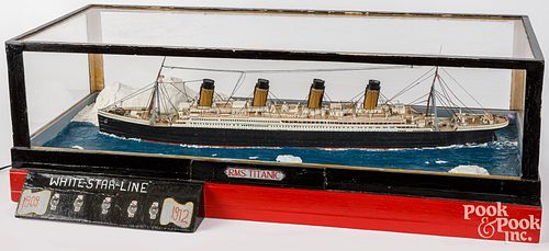 RMS TITANIC SHIP MODEL, EARLY TO