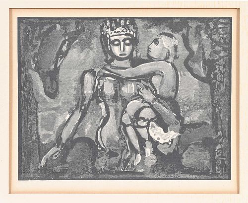 GEORGES ROUAULT WOODCUT French  3c6037