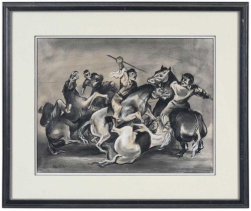 WILLIAM GROPPER American 1897 1977 War  3c605c