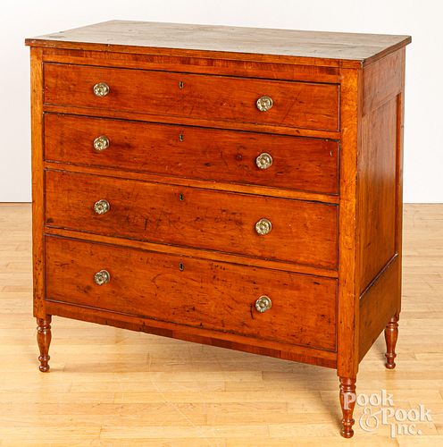 PENNSYLVANIA SHERATON CHERRY CHEST