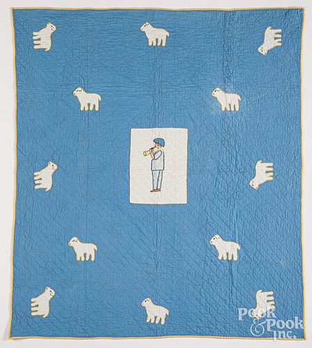 SHEPHERD AND LAMB APPLIQUé YOUTH