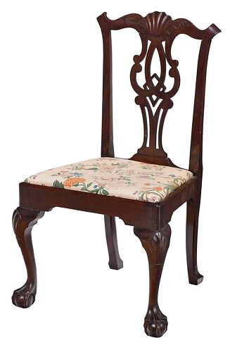 NEW YORK CHIPPENDALE MAHOGANY SIDE 3c6144