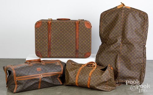 FOUR PIECES OF VINTAGE LOUIS VUITTON 3c6185