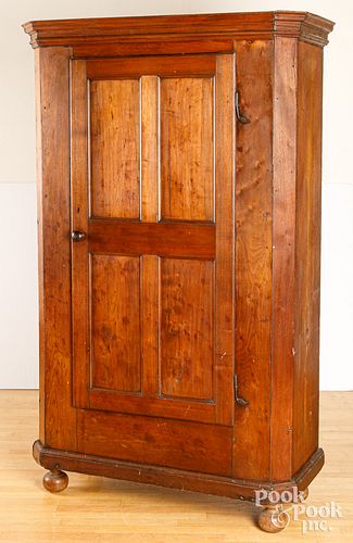 WALNUT SCHRANK, CA. 1800, WITH